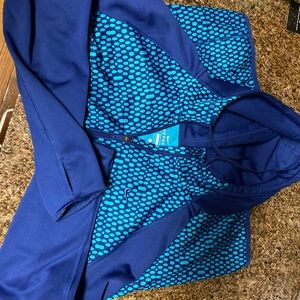 Nike dry fit hoodie blue